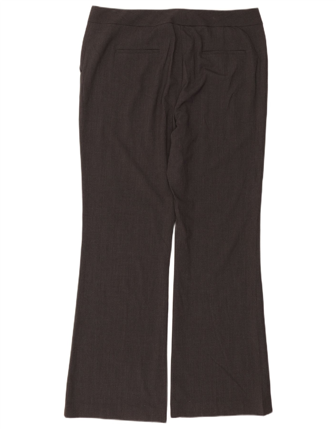 Pantaloni de costum pentru femei Calvin Klein Bootcut US 16 XL W38 L32 poliester gri