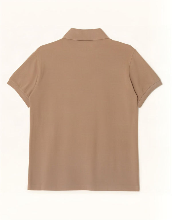 Tricou polo Lacoste pentru bărbați mărimea 5 mare, bej, bumbac