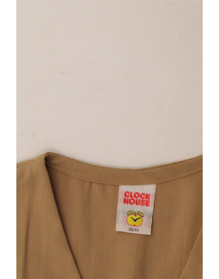 CLOCK HOUSE Rochie A-Line pentru femei EU 38/40 Poliester Bej Mediu