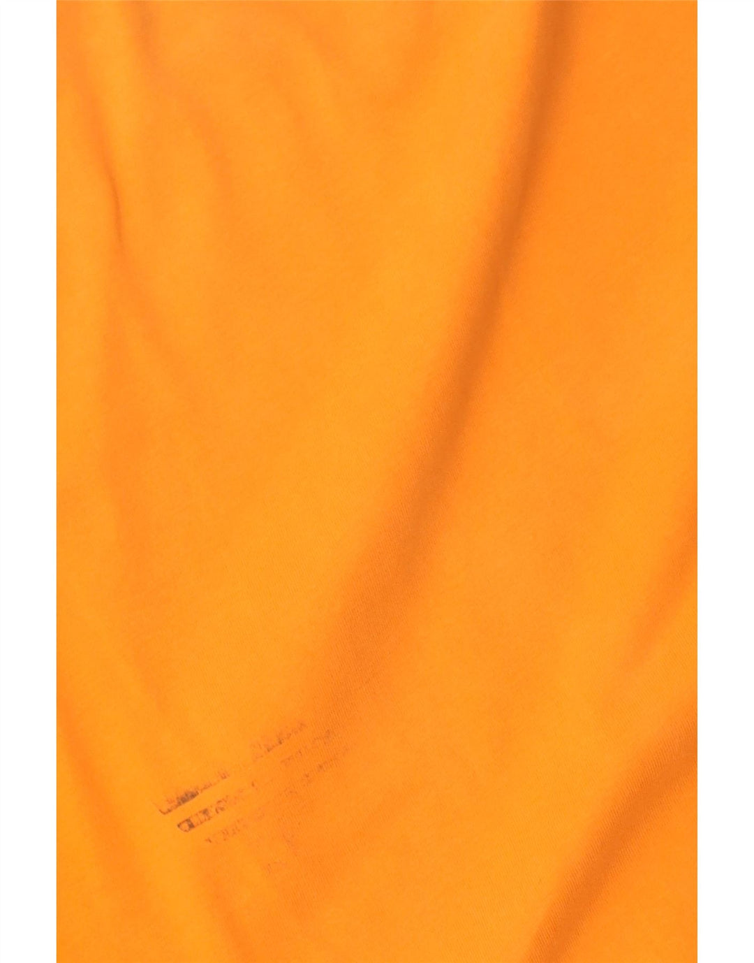 Adidas Mens Graphic T-Shirt Top Large Orange Colourblock