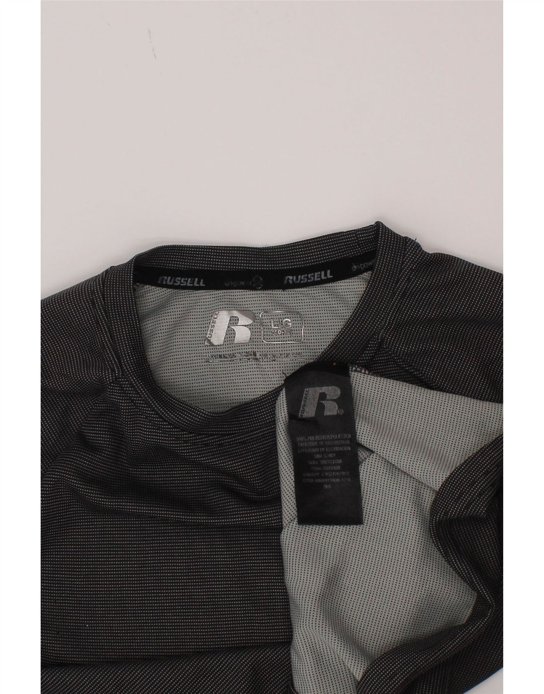Tricou Russell Athletic pentru baieti Top 10-11 ani mare poliester gri