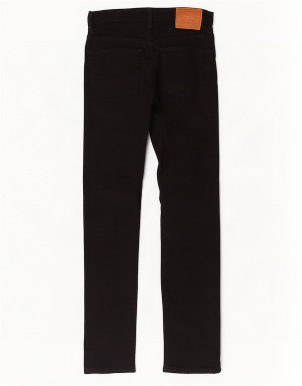 Blugi drepti pentru femei Levi's 501 W25 L30 bumbac negru