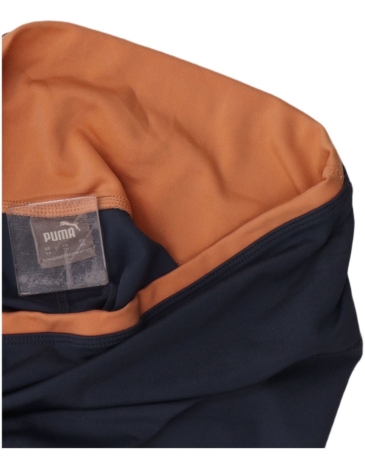 Leggings grafic PUMA pentru femei UK 4 XS bleumarin