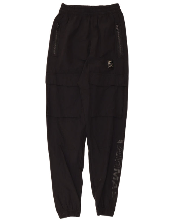 Pantaloni de trening Nike pentru femei Graphic Cargo Pantaloni de jogging UK 4 XS Nylon negru