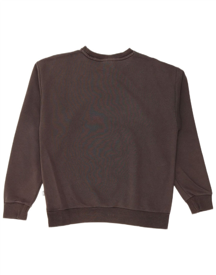 Pulover cu grafic supradimensionat PUMA pentru femei UK 10 Mic Negru