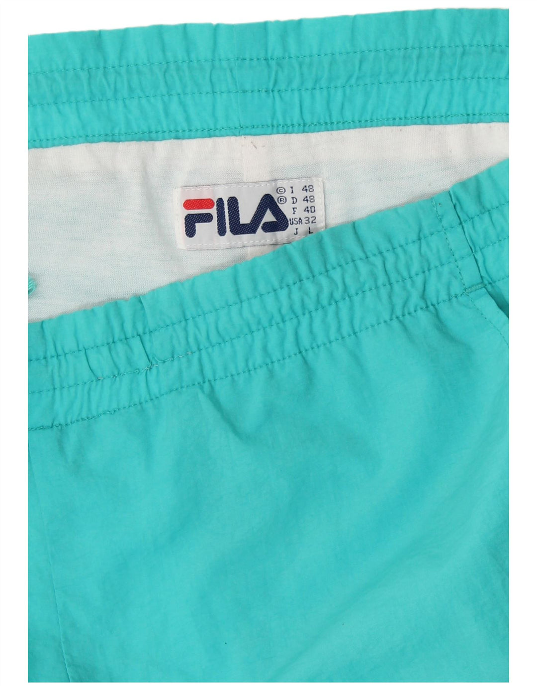 Pantaloni de trening pentru bărbați FILA Pantaloni de jogging IT 48 Medium Turcoaz Nylon