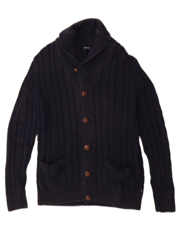 Pulover cardigan pentru bărbați Gant, mare, bleumarin, bumbac