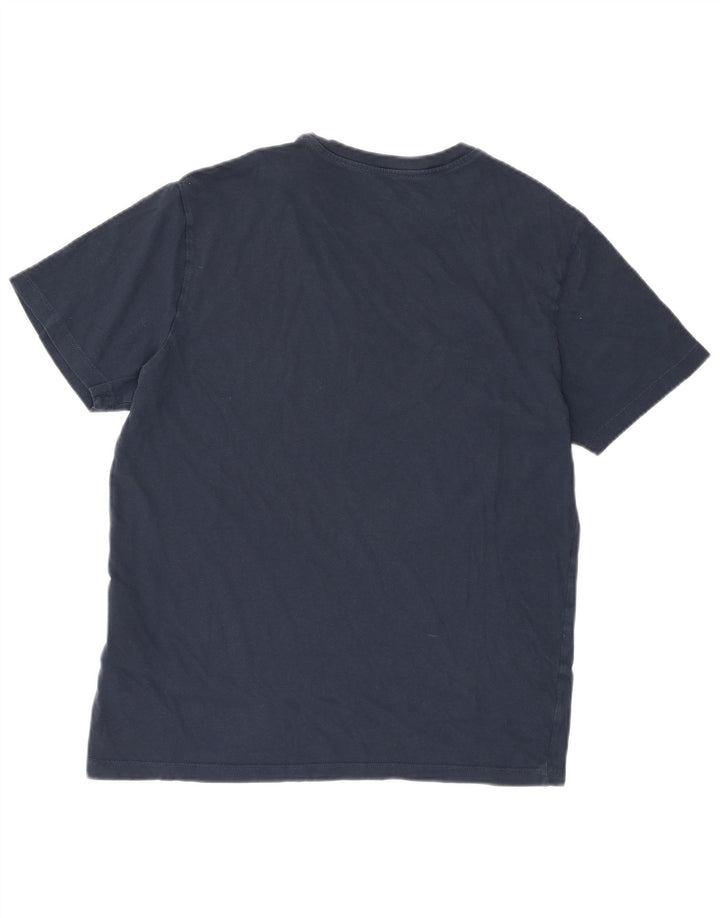 Tricou grafic pentru bărbați LEVI'S Top mediu din bumbac bleumarin