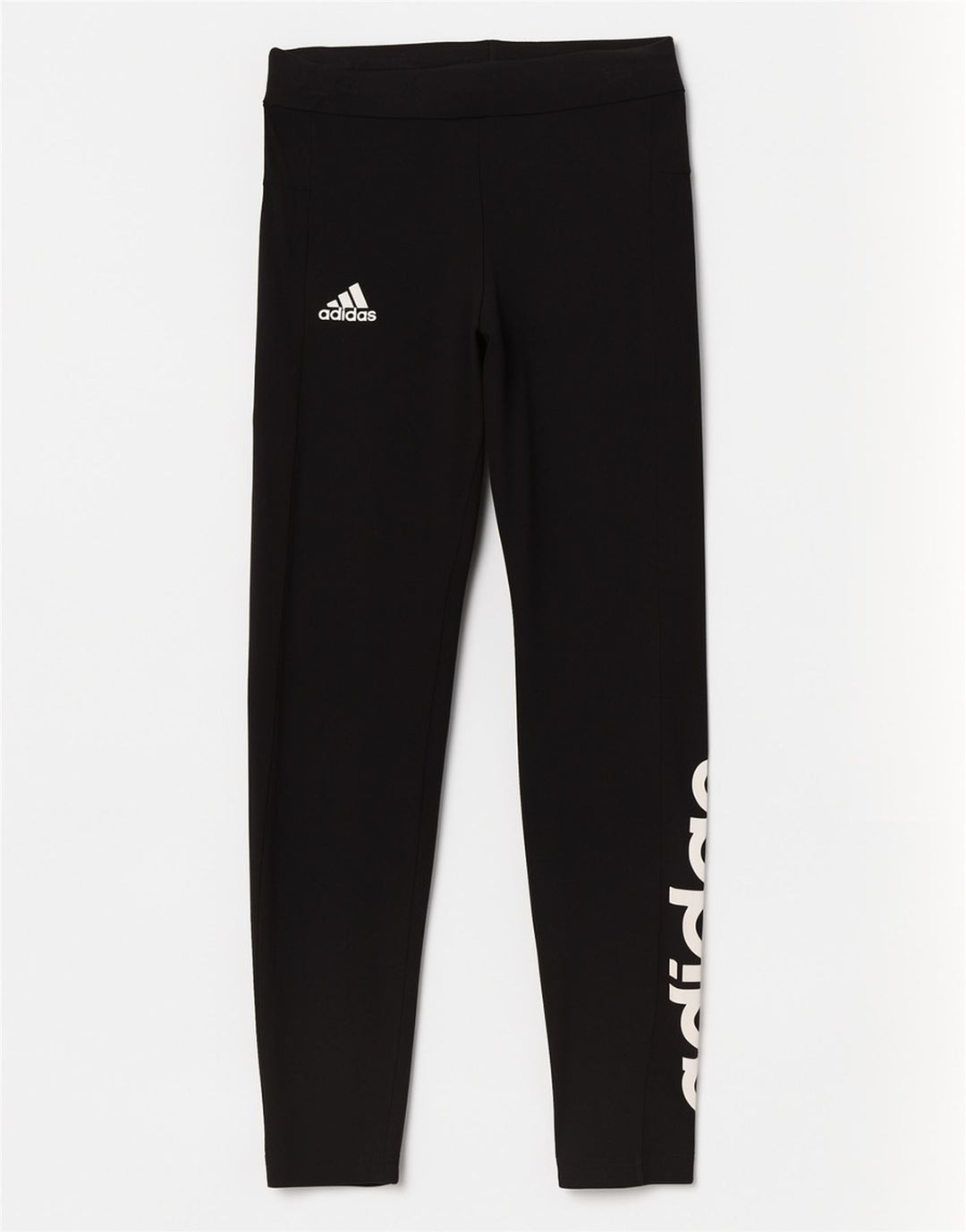 Leggings grafic Adidas pentru femei, mediu sport, negru