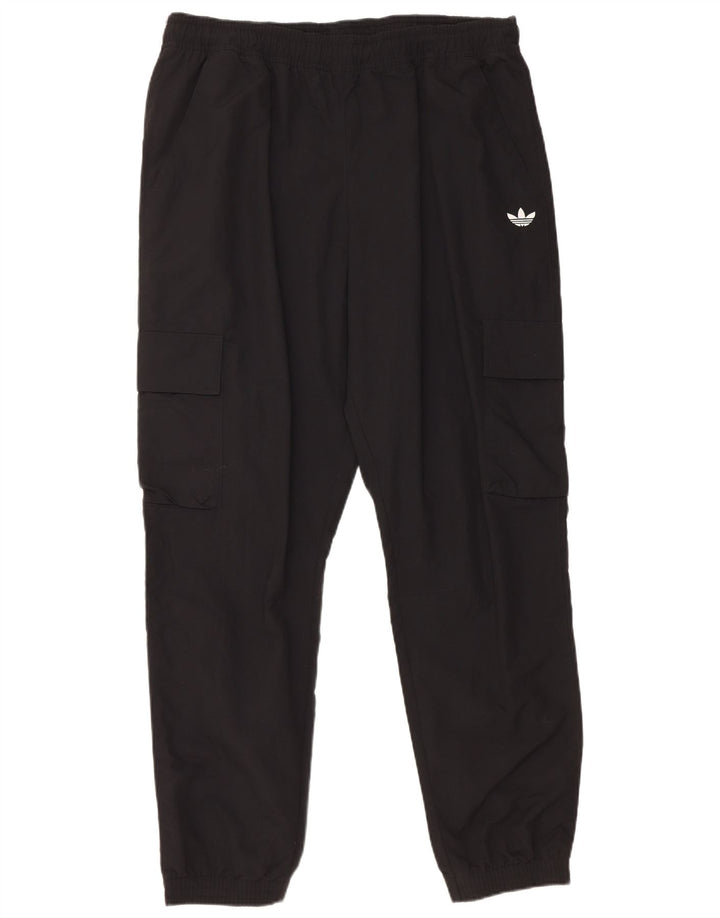 Pantaloni de trening Adidas Cargo pentru bărbați Pantaloni de jogging XL Poliester negru