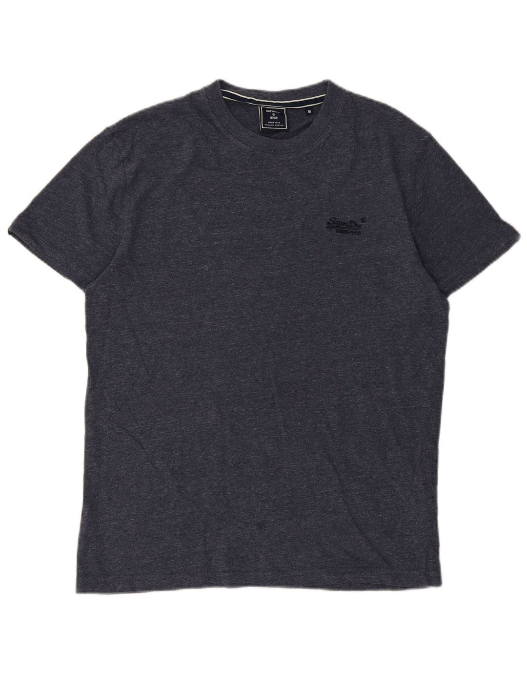 Tricou pentru bărbați Superdry Top Medium Bleumarin Bumbac