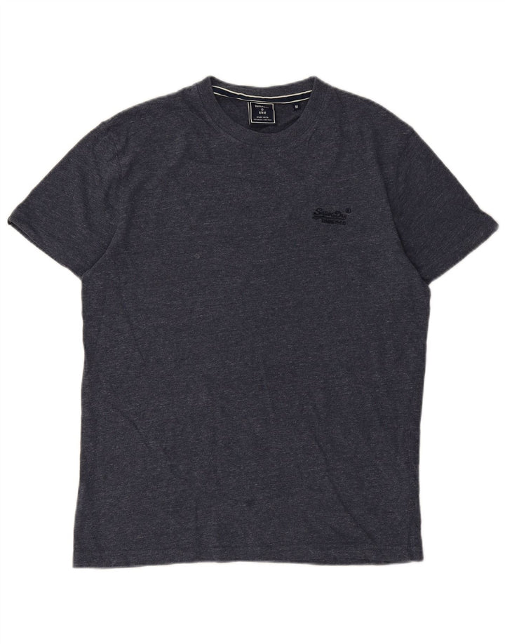 Tricou pentru bărbați Superdry Top Medium Bleumarin Bumbac