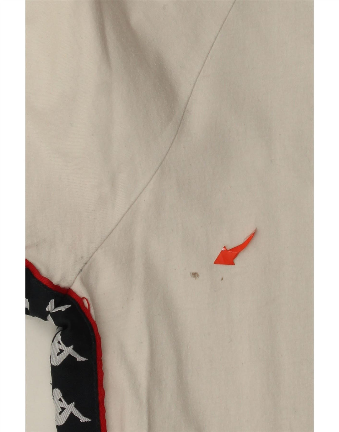 Tricou grafic pentru bărbați Kappa Top mic din bumbac alb