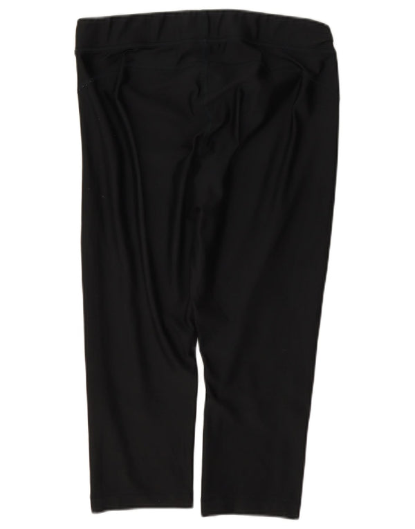 Leggings Capri Under Armour pentru femei UK 16 Poliester negru mare