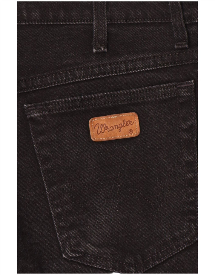 Blugi conici pentru bărbați Wrangler W32 L32 negri