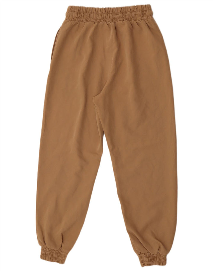 Pantaloni de trening pentru femei Zara Joggeri UK 12 Poliester maro mediu