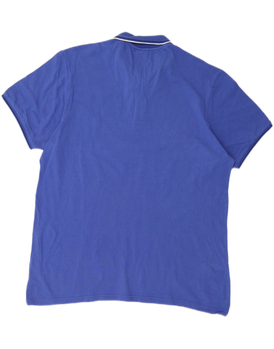 CHAMPION Mens Polo Shirt XL Blue Cotton Vintage Champion and Second-Hand Champion from Messina Hembry 