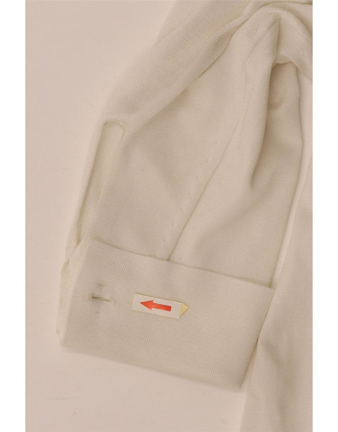 Bluză cu mânecă lungă supradimensionată pentru femei Vintage UK 16 Large White