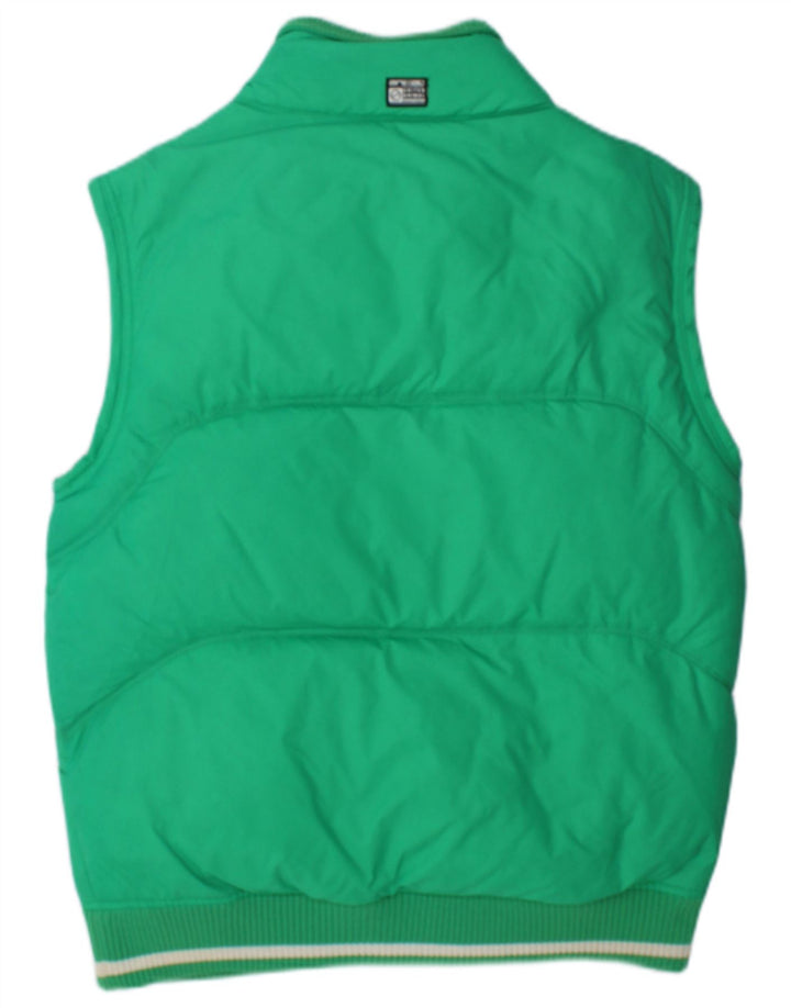 Gilet căptușit pentru bărbați Animal UK 38, nailon verde mediu
