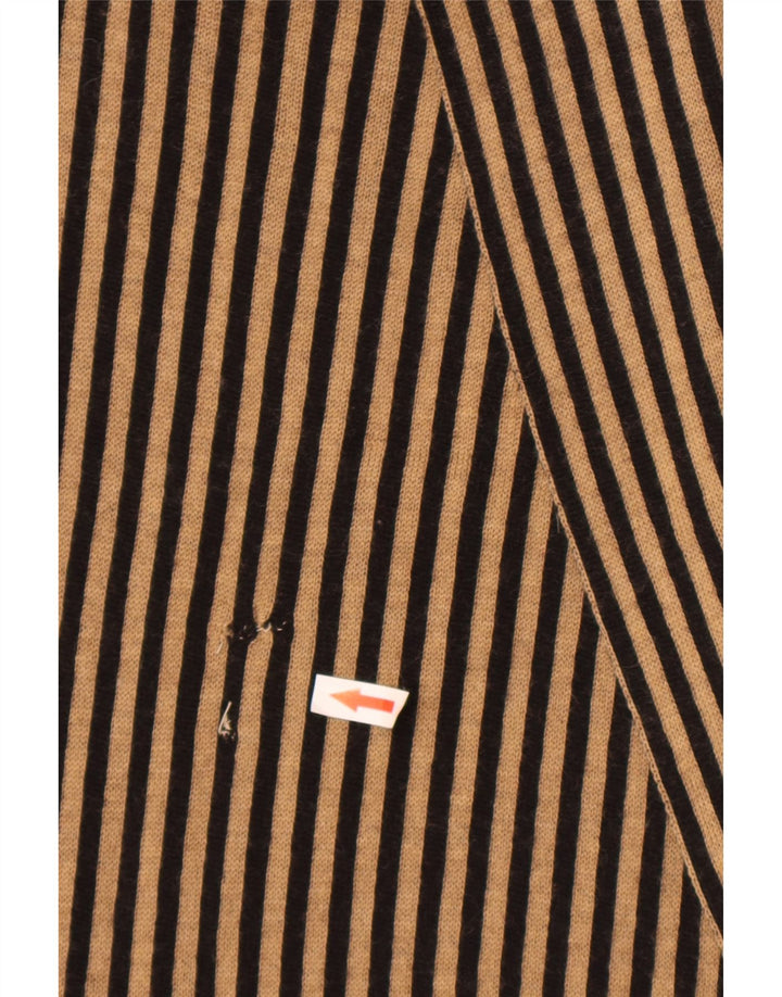 Şal pentru femei Fendi IT 42 Medium Bej Dună Merinos Lână de designer