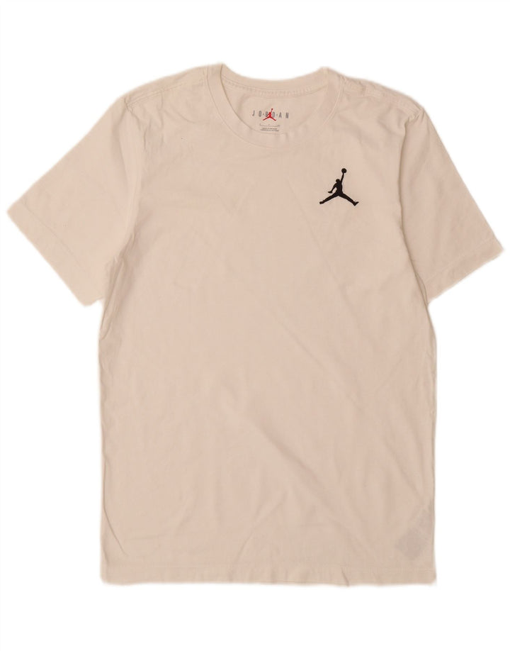 Tricou pentru bărbați Jordan Top mic, alb, bumbac