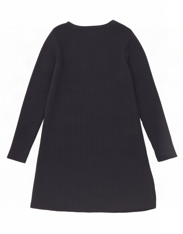 Rochie de bază cu mânecă lungă pentru femei Marks & Spencer UK 16 mare bleumarin