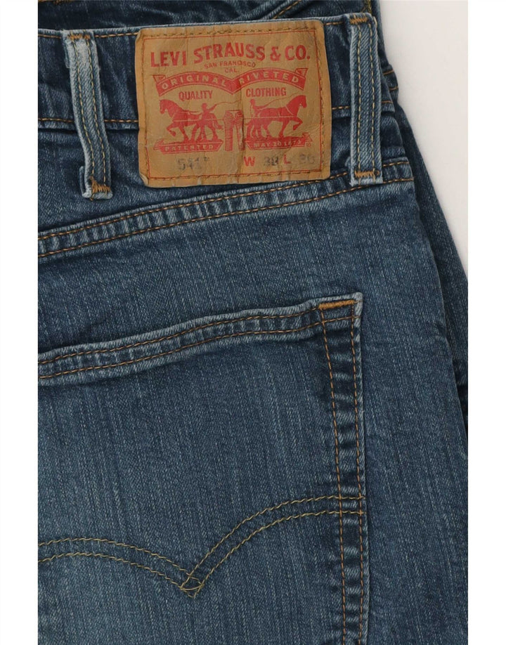 Blugi conici pentru bărbați Levi's 541 W38 L30 Bumbac albastru