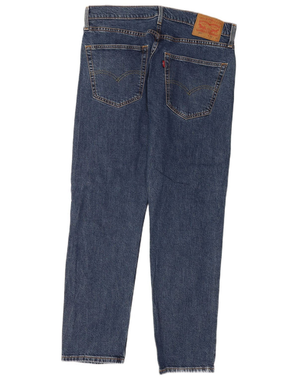 Blugi conici pentru bărbați Levi's 502 W33 L29 Bumbac albastru
