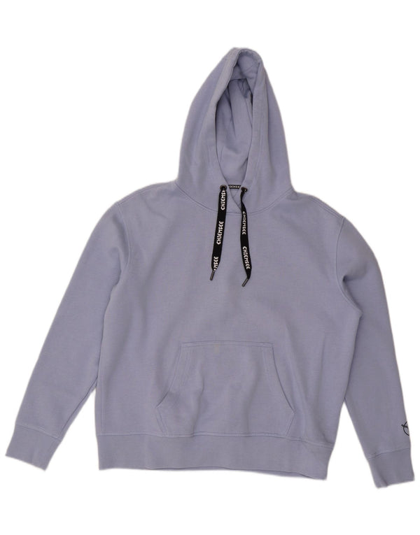 Pulover supradimensionat pentru femei CHIEMSEE UK 16 Bumbac albastru mare