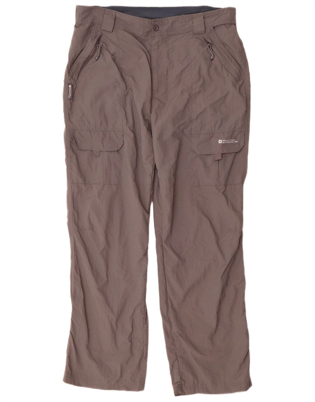 Pantaloni cargo drepti pentru bărbați Mountain Warehouse W36 L31 nailon gri
