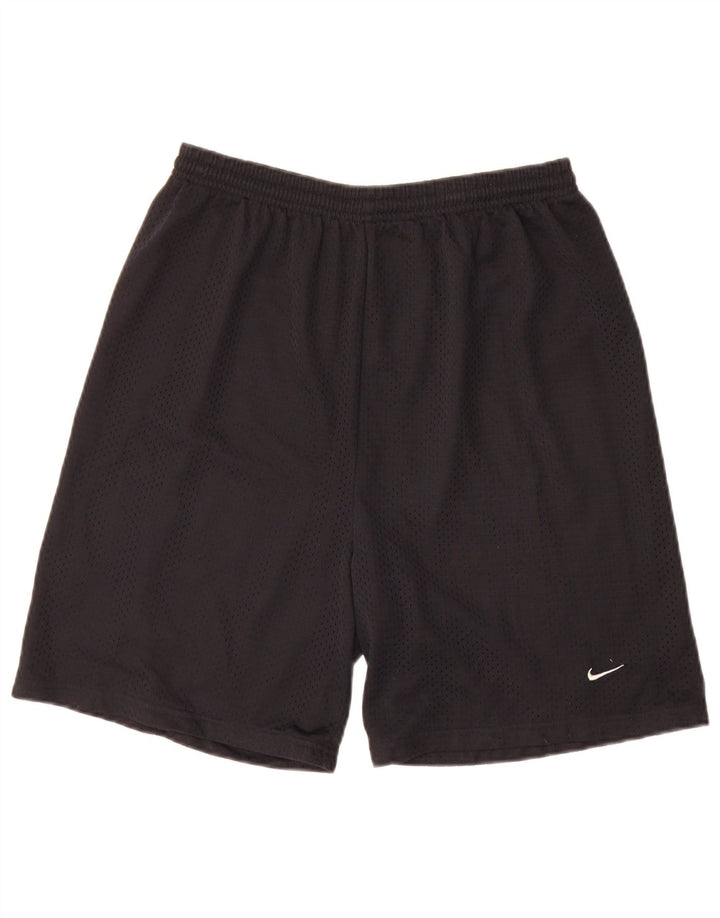 Pantaloni scurți sport Nike pentru bărbați Marea Britanie 36/38 Poliester negru mic