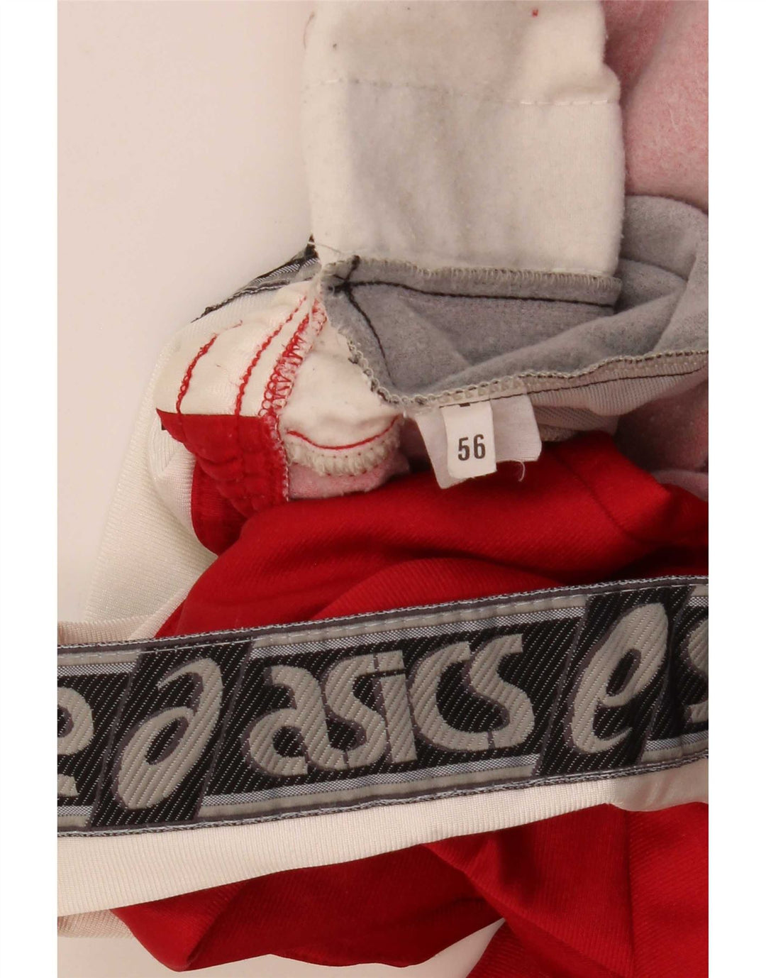Pantaloni de trening Asics pentru bărbați, IT 56 XL, roșu, poliamidă color bloc