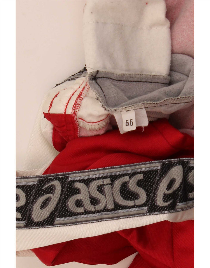 Pantaloni de trening Asics pentru bărbați, IT 56 XL, roșu, poliamidă color bloc