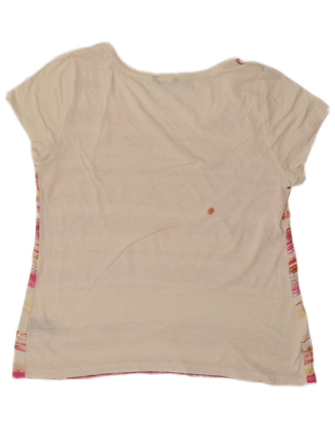 Tricou pentru femei M&Co Top UK 14 Bumbac cu dungi albe medii