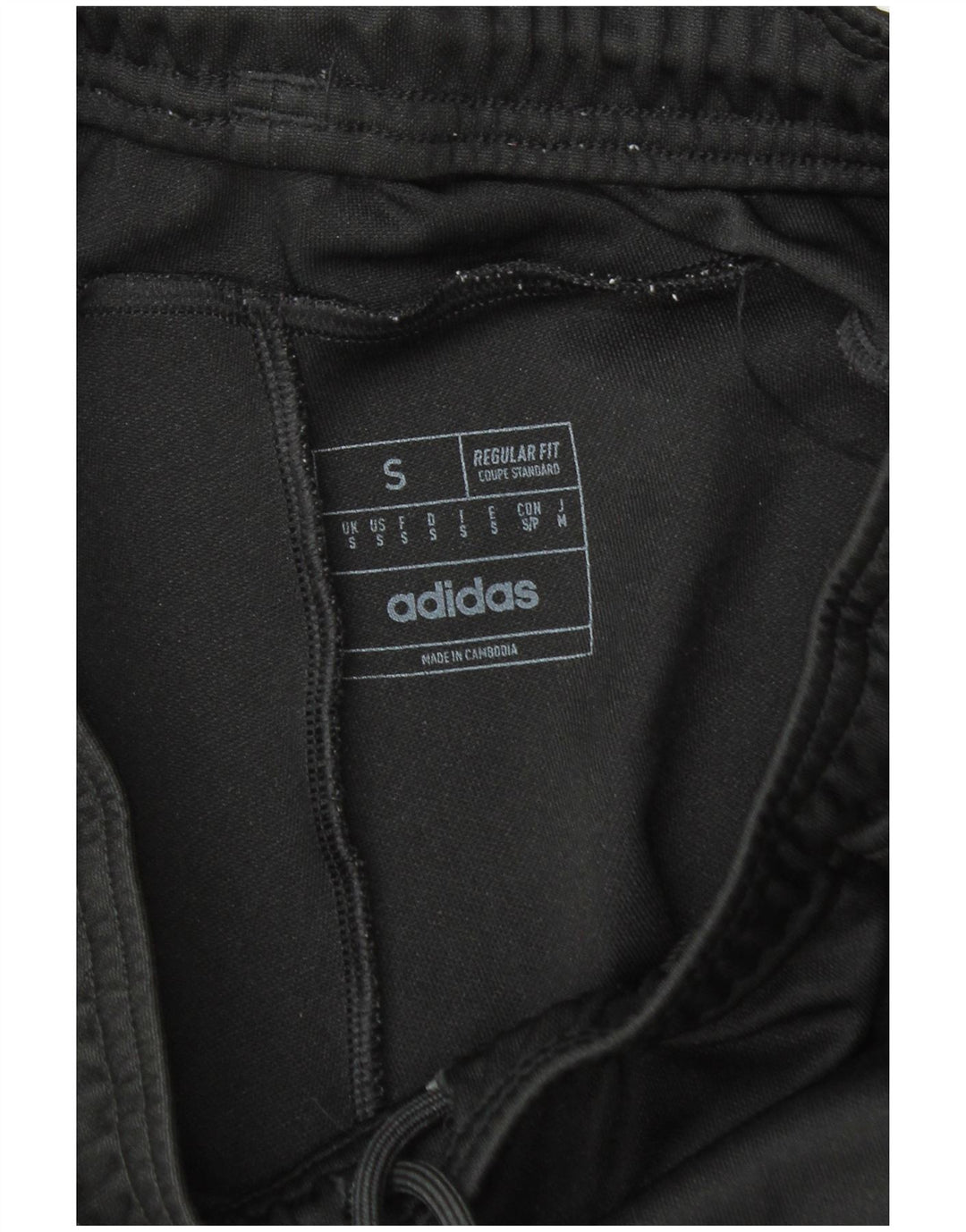 Pantaloni de trening Adidas Aeroready pentru bărbați, poliester negru mic