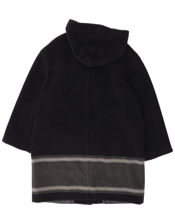 Max & Co. Palton cu glugă pentru femei UK 14, mare, bleumarin, color block