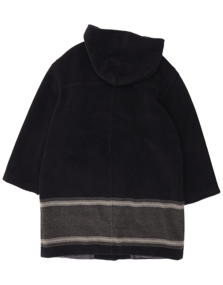 Max & Co. Palton cu glugă pentru femei UK 14, mare, bleumarin, color block
