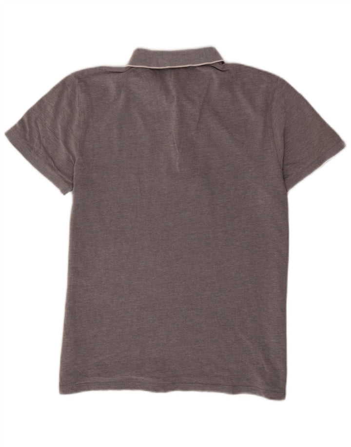 Tricou polo Wrangler pentru bărbați, bumbac, gri mediu