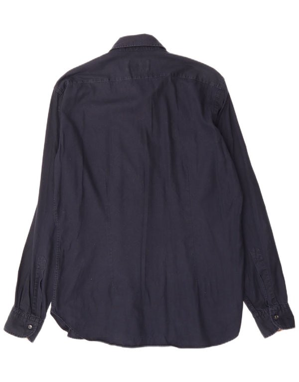 Cămașă pentru bărbați AQUASCUTUM Mărimea 16 1/2 42 Mare Bumbac bleumarin