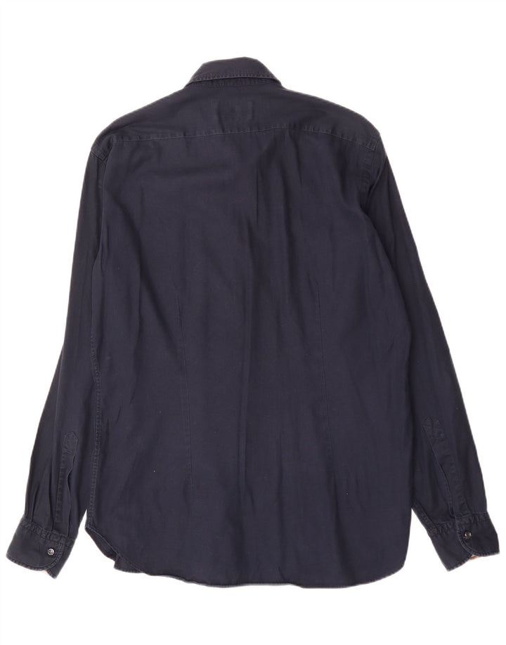 Cămașă pentru bărbați AQUASCUTUM Mărimea 16 1/2 42 Mare Bumbac bleumarin