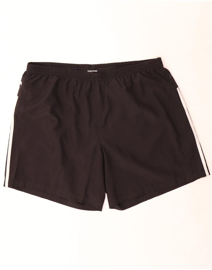 Pantaloni scurți Adidas Climalite Sport 2XL, negru, poliester