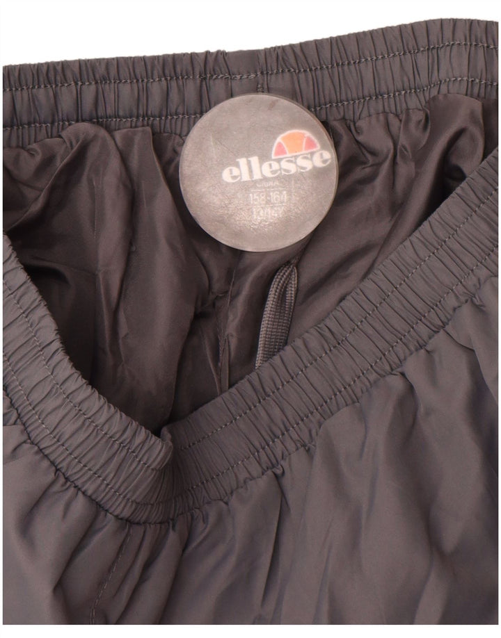 Pantaloni de trening cu grafic pentru băieți Ellesse Pantaloni de jogging 13-14 ani Poliester gri