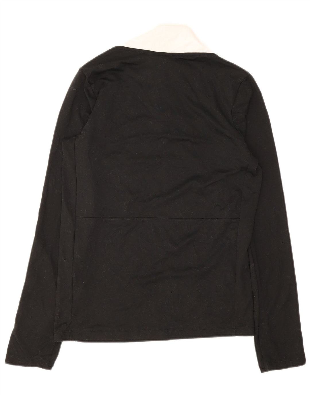 Top de trening Nike pentru bărbați, cu grafic, cu fermoar și gât, color block, negru