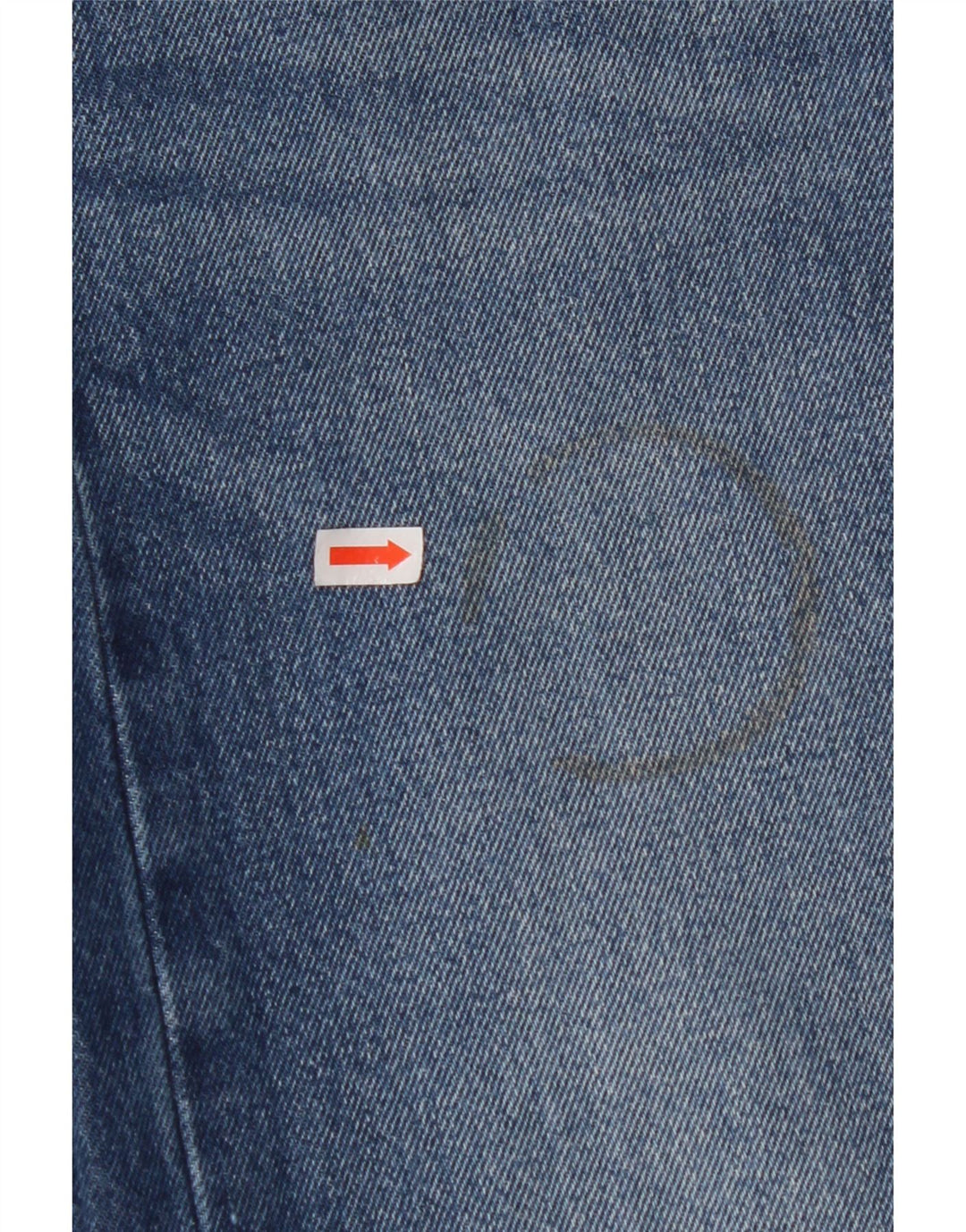 Blugi drepti pentru bărbați LEVI'S 501 W38 L32 Bumbac albastru