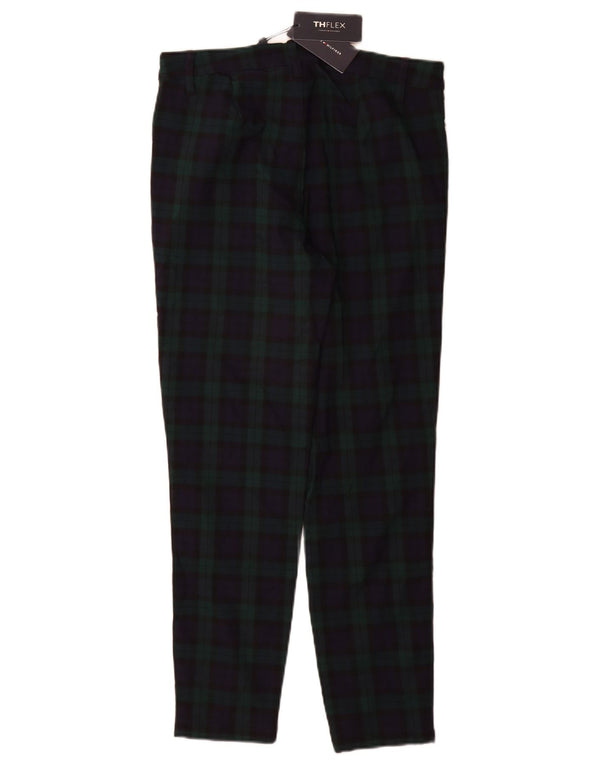 Pantaloni chino pentru femei Tommy Hilfiger US 6 Medium W28 L28 Green Check