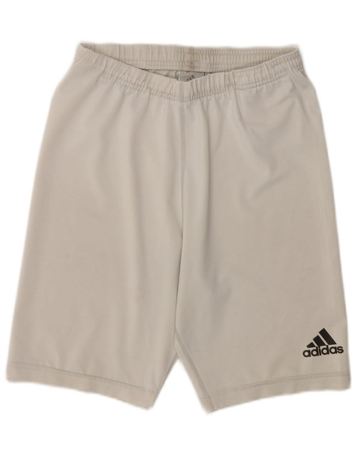 Pantaloni scurți sport pentru bărbați Adidas XL poliester alb