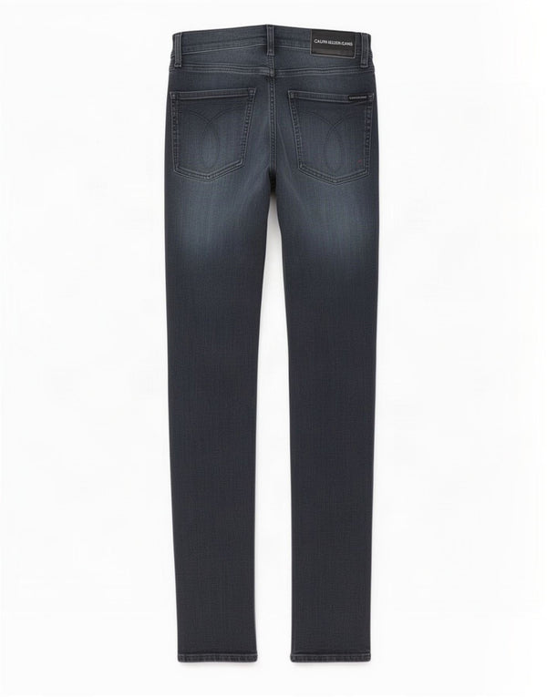 Blugi skinny Calvin Klein pentru bărbați W28 L32 bumbac gri
