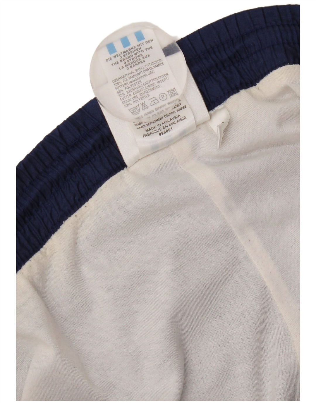 Pantaloni de trening Adidas pentru bărbați UK 40 Medium Bleumarin Poliamidă