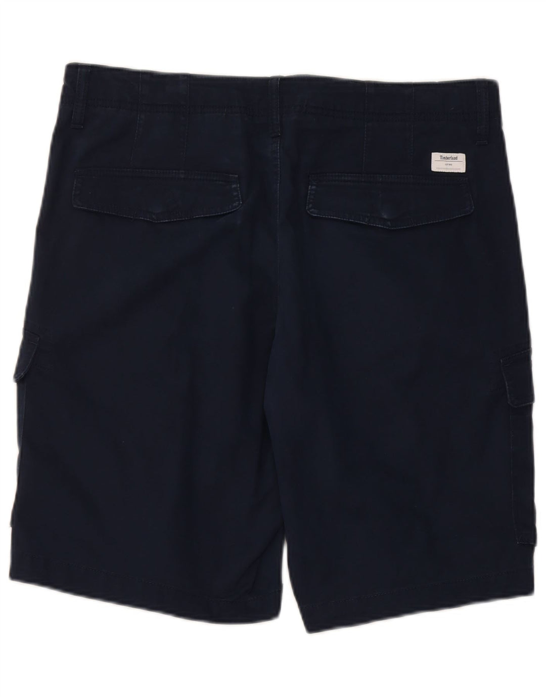 Pantaloni scurți cargo pentru bărbați Timberland W32, bumbac, albastru bleumarin mediu