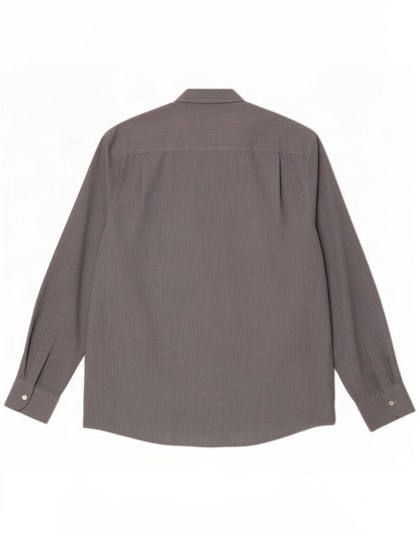 Cămașă pentru bărbați Pierre Cardin Regular Fit, XL, gri poliester cu dungi
